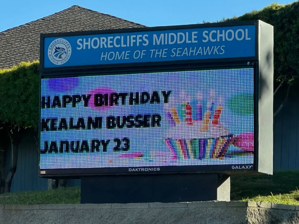 Birthday Marquee