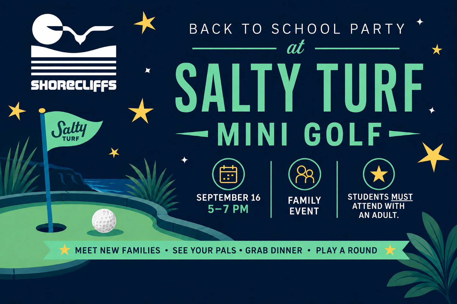 Salty Turf Fundraising Event